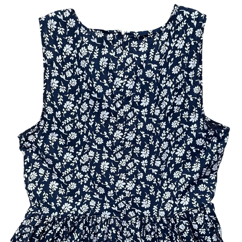 *NWOT* J. Crew Printed Smocked Tiered Midi/Maxi Dress - Picture 8 of 16